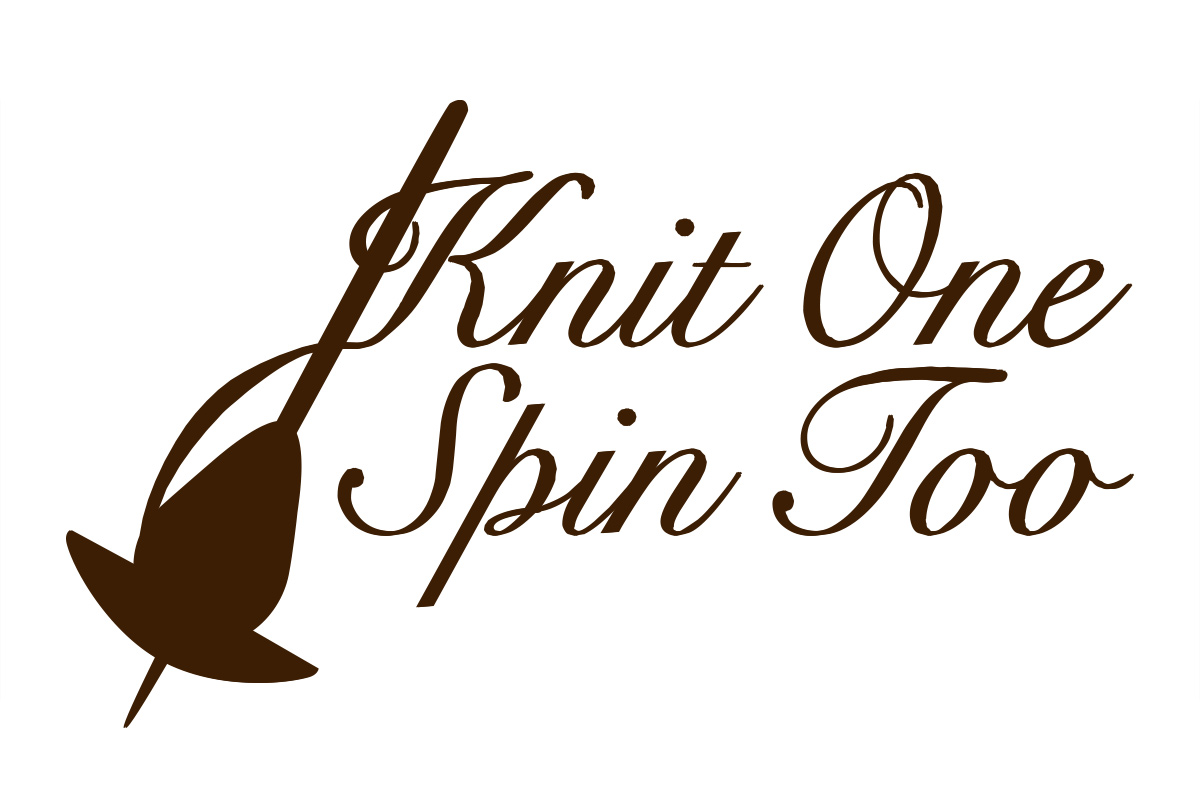Knit One Spin Too logo