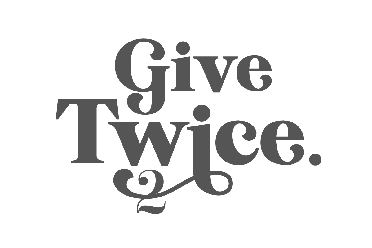 Give Twice logo